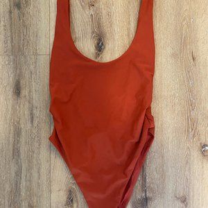 Aerie High Cut low back one piece